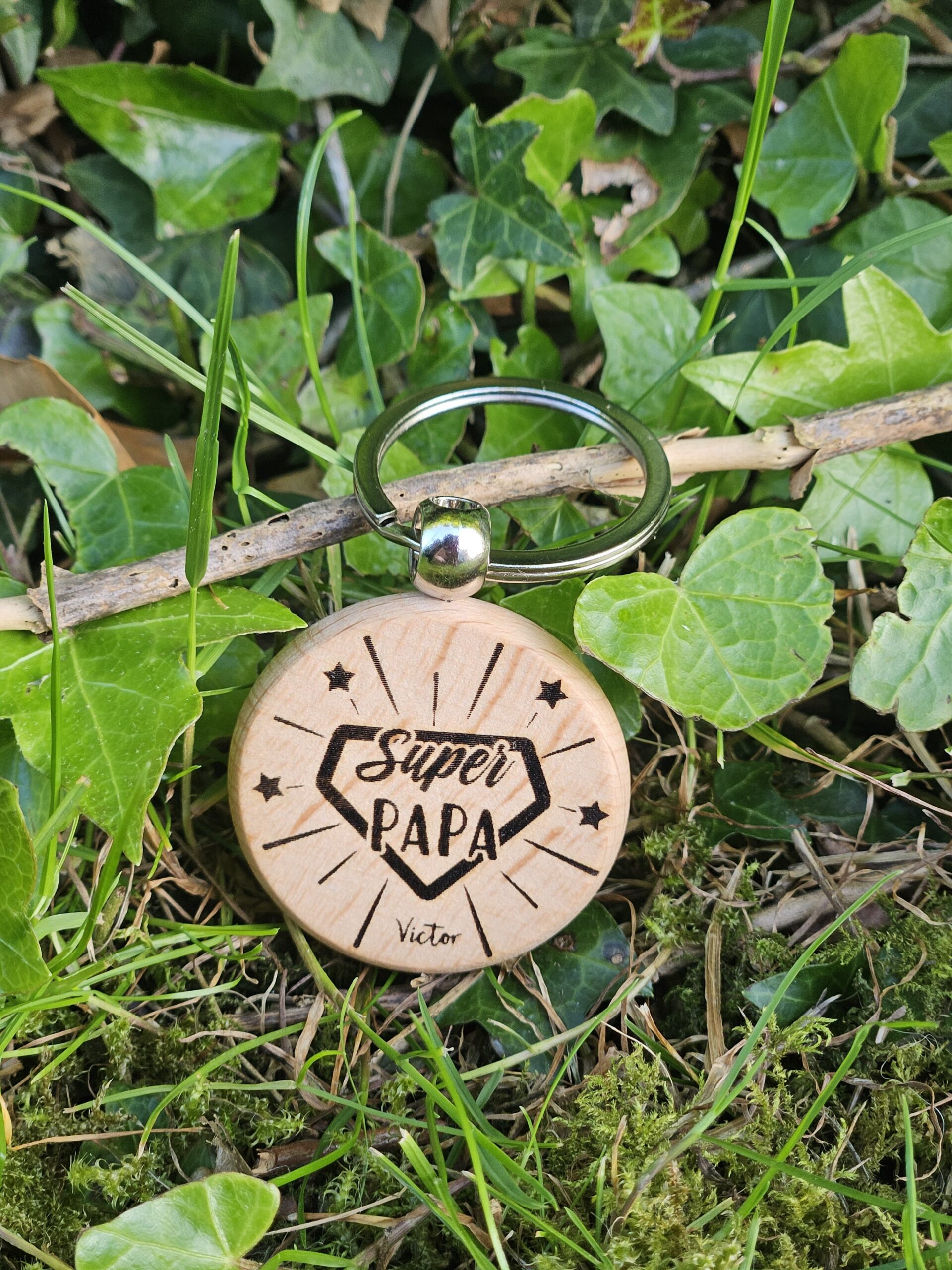 Portes clés pour fêter les papas