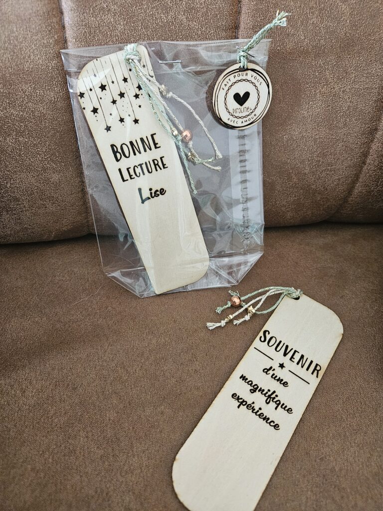 Entre les pages, un merci!