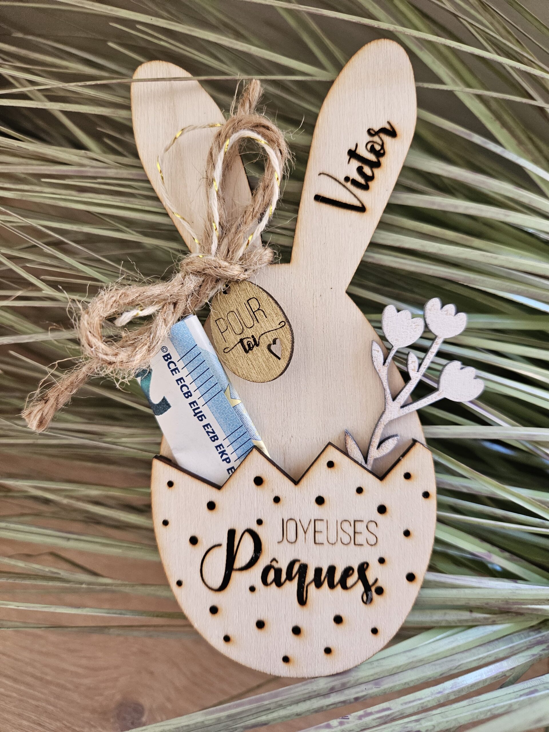 Offre un billet pour Pâques? Oui mais avec classe!